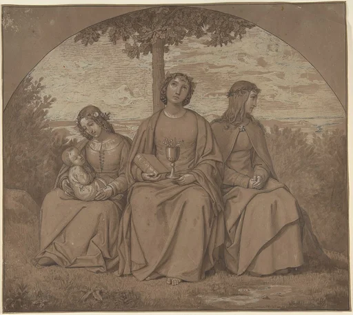 Allegories of Faith, Hope, and Charity