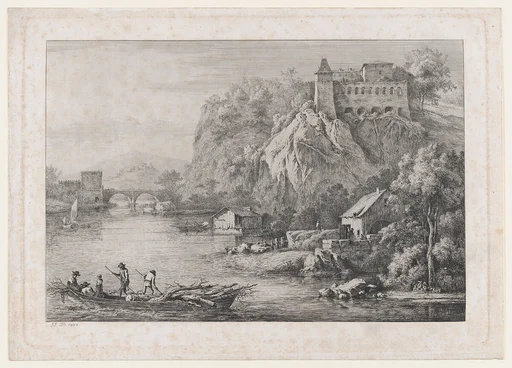 View of the Convent of the Barefooted Carmelites at Lyon
