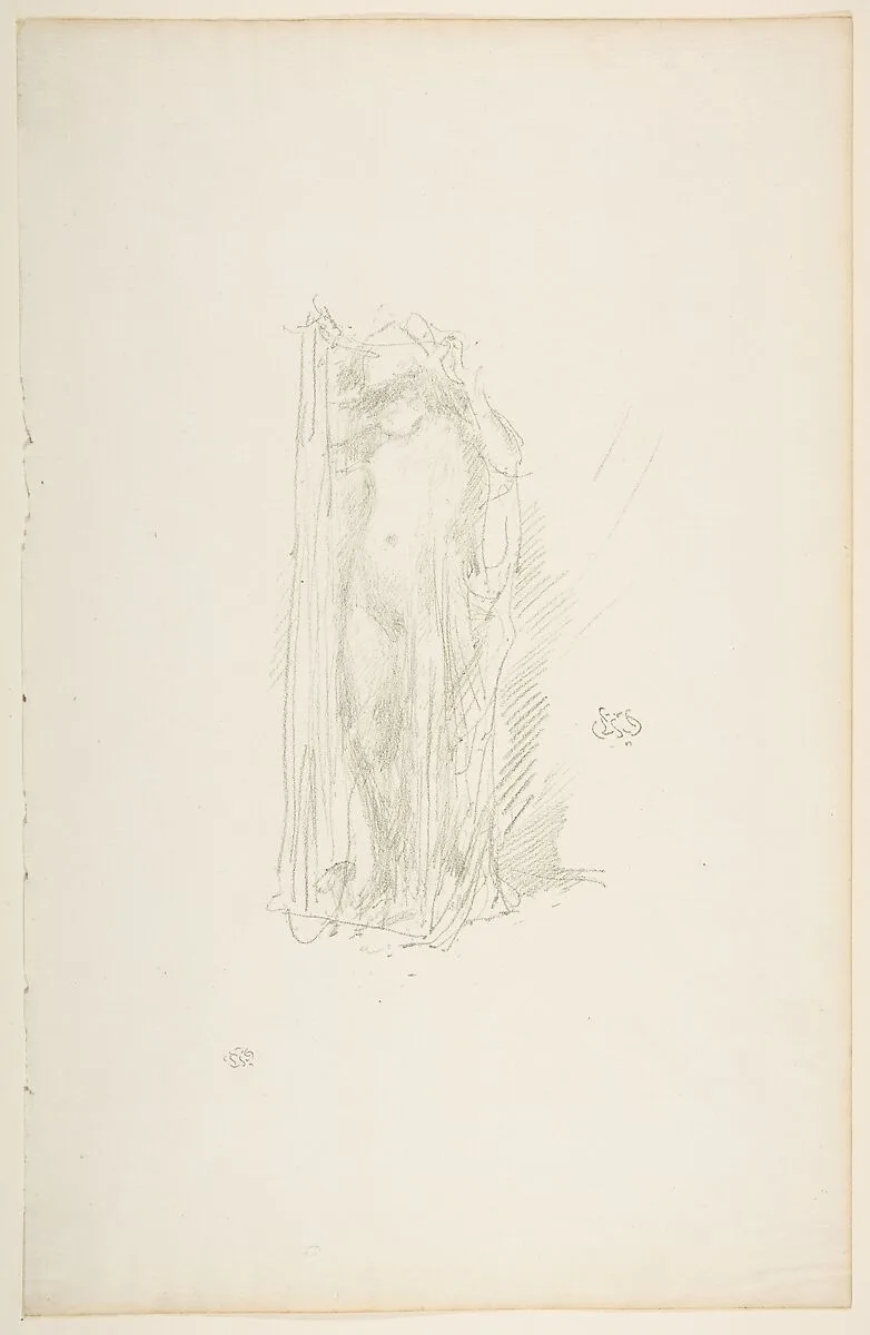 Model Draping — James McNeill Whistler