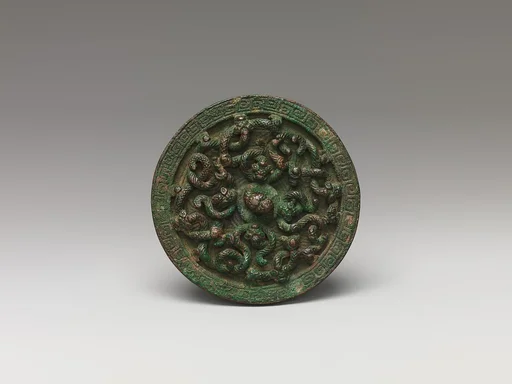 仿古 蟠螭紋銅鏡|Mirror in the style of the Eastern Zhou, Warring States period (475-221 B.C.)