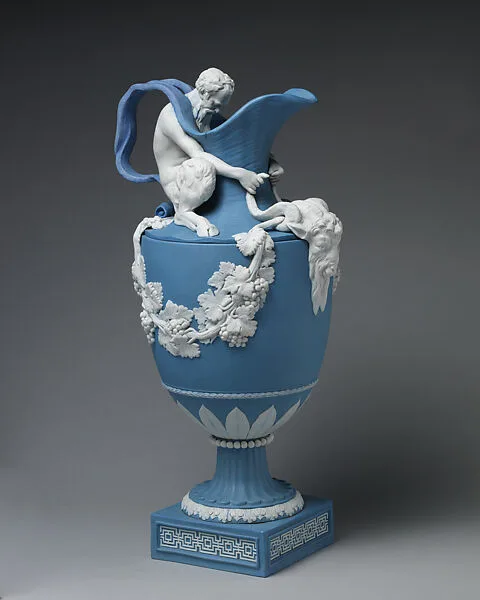 "Sacred to Bacchus" wine ewer — John Flaxman|Josiah Wedgwood and Sons