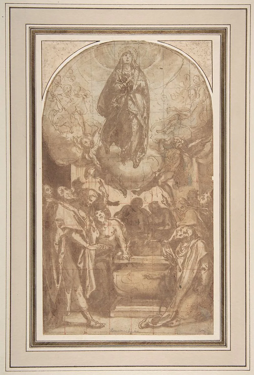 The Assumption of the Virgin — Cesare Nebbia