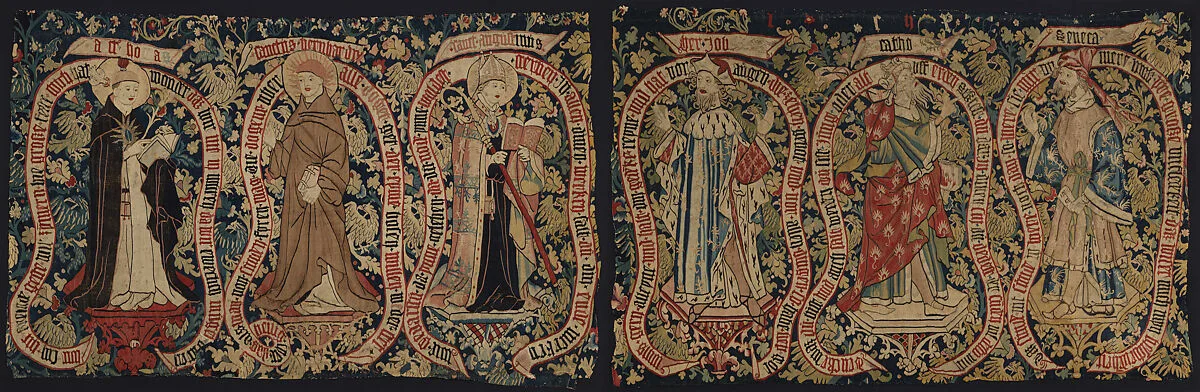Allegorical Tapestry with Sages of the Past — Unknown