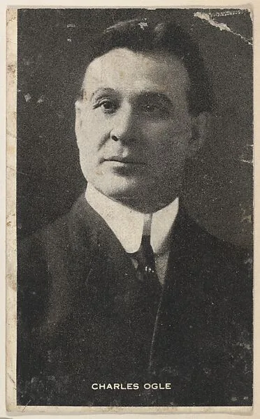 Charles Ogle, from the Black and White Movie Stars series (D1), issued by the E. H. Koester Baking Company — E. H. Koester Baking Company, Baltimore
