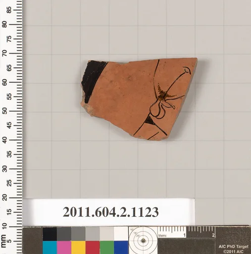 Terracotta fragment of a lekythos (oil flask)?