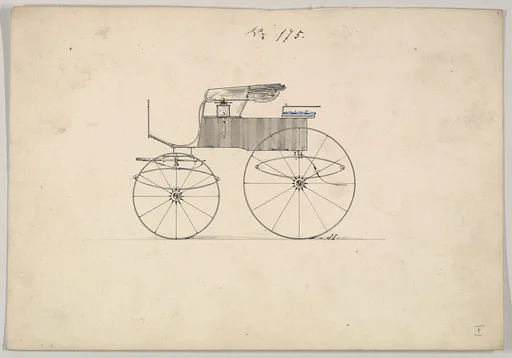 Design for Stanhope Phaeton, no. 175