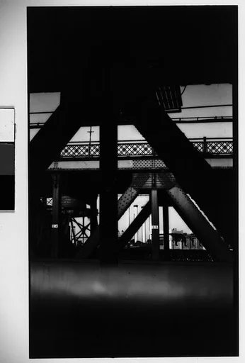 [Bridge Ramps and Trussing, New York City]
