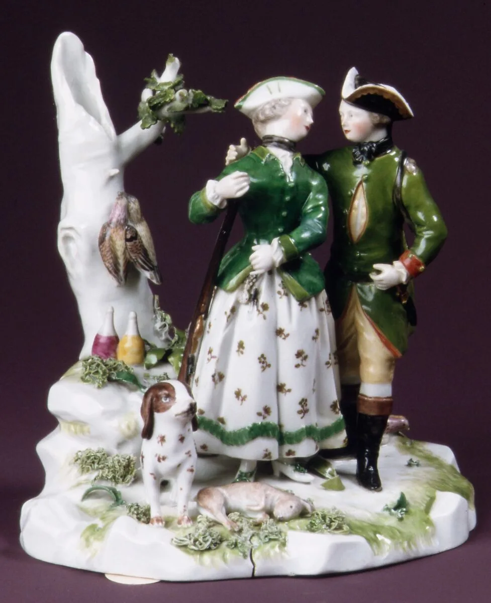 Hunting Couple — Fulda Pottery and Porcelain Manufactory