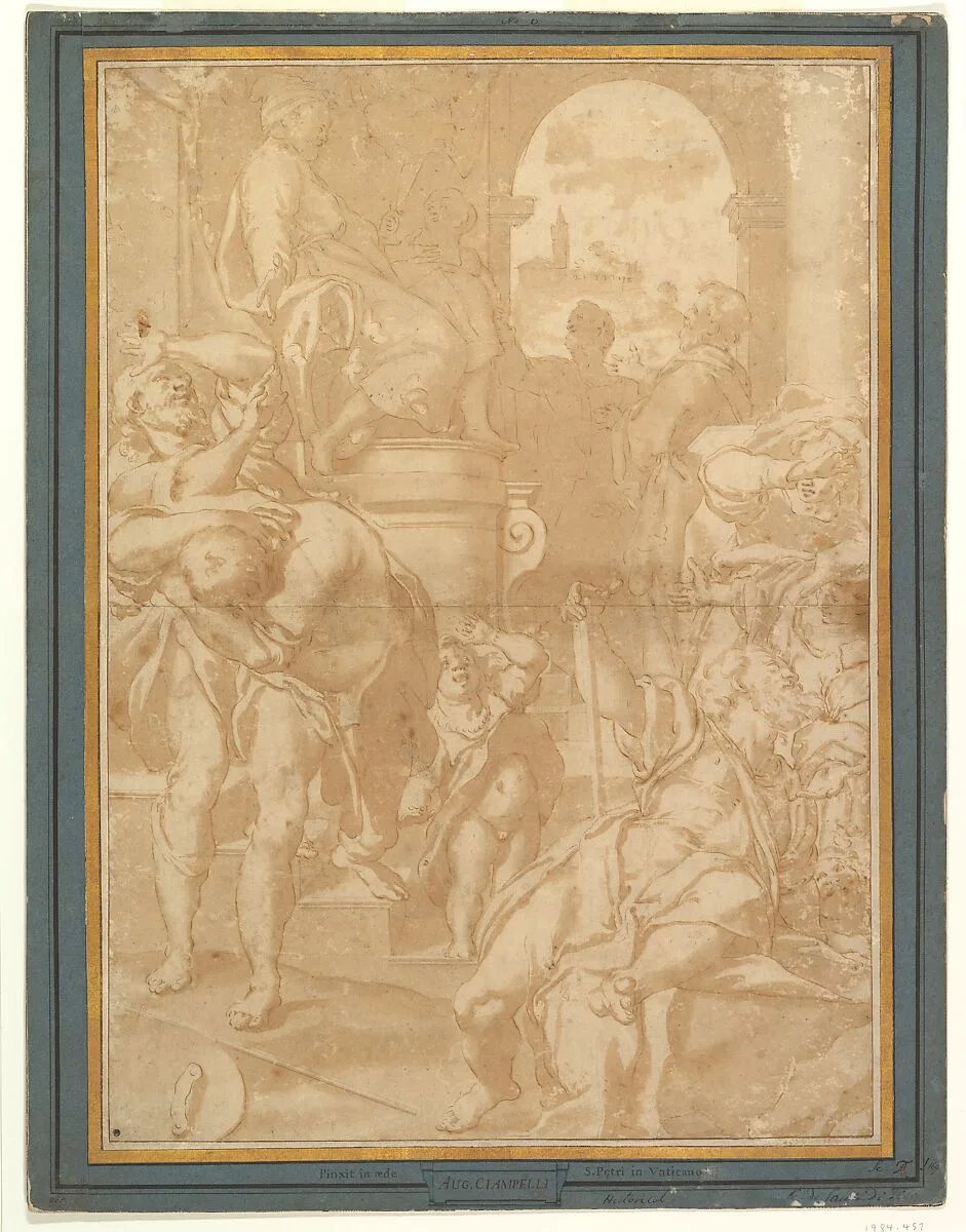 The Plague of Flies (Exodus 8:21) — Federico Zuccaro (Zuccari)