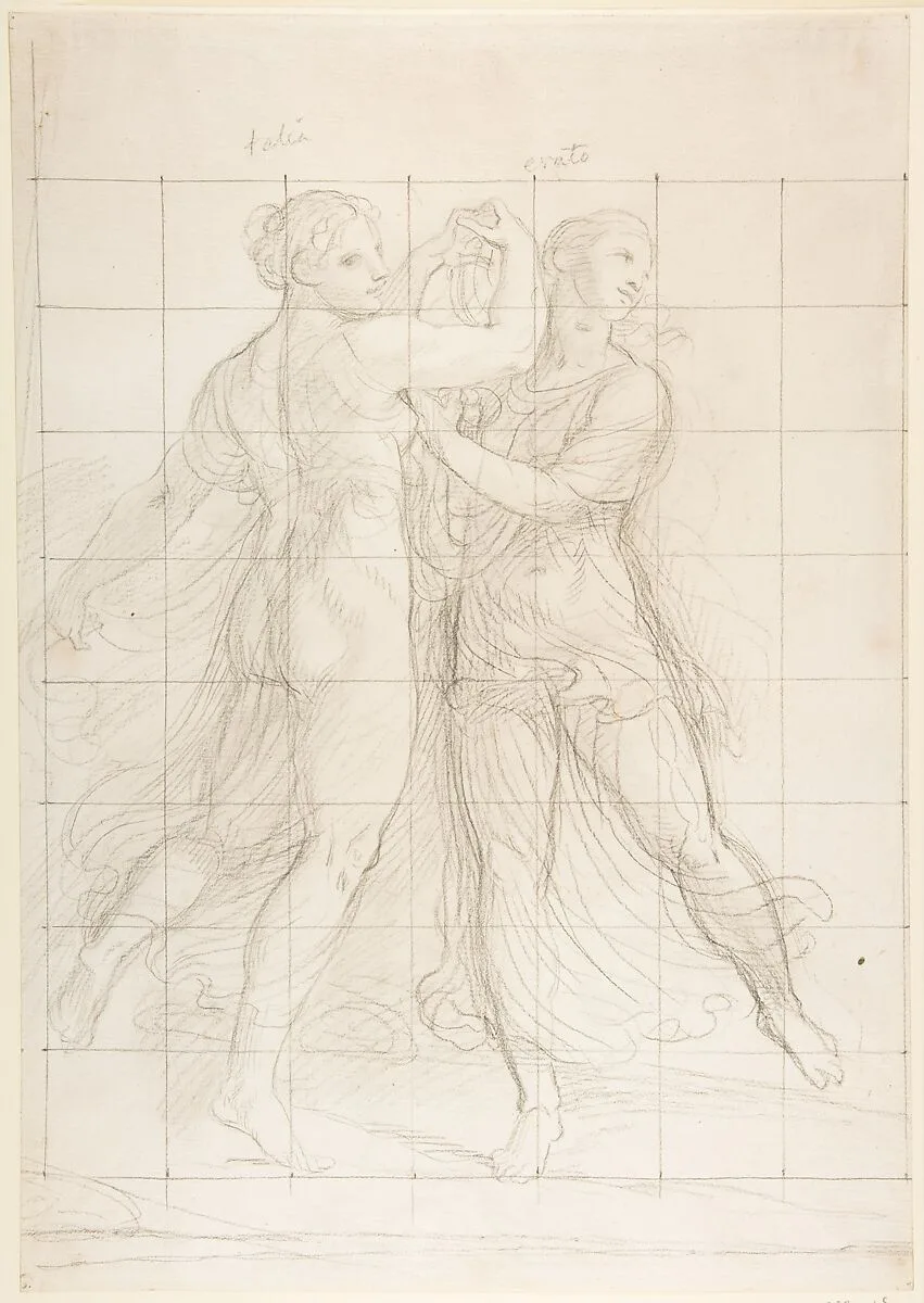 The Muses Thalia and Erato — Andrea Appiani