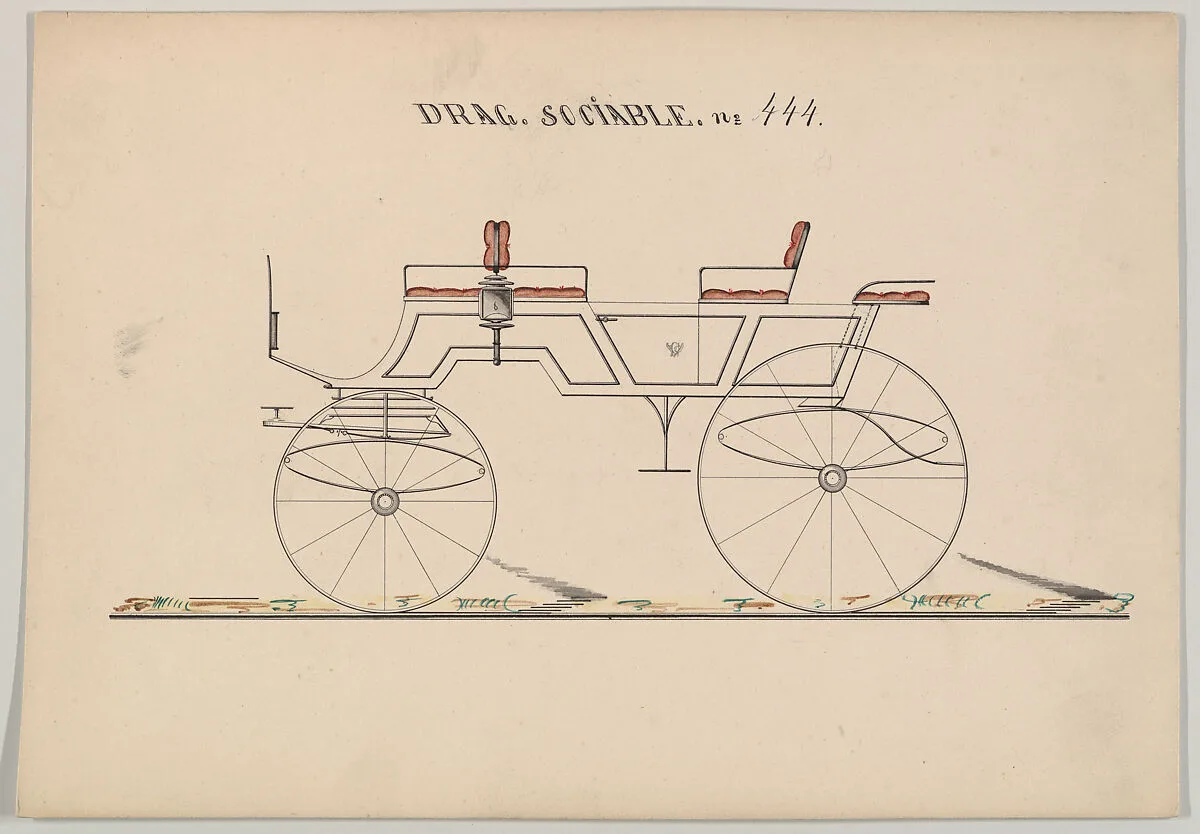 Design for Drag or Break, no. 444 — Brewster & Co.