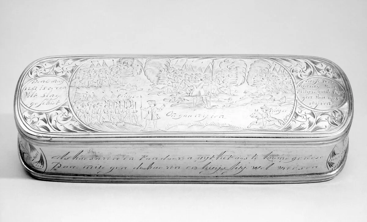 Tobacco box — Unknown