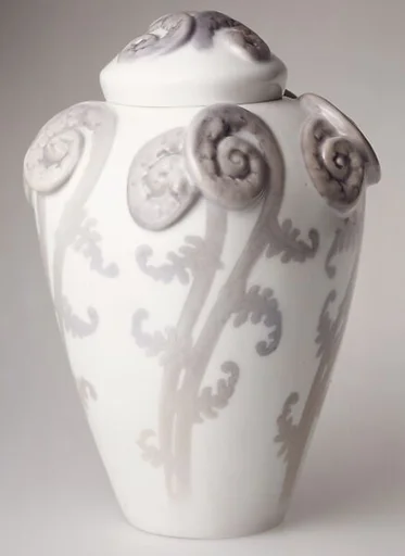 Vase with cover