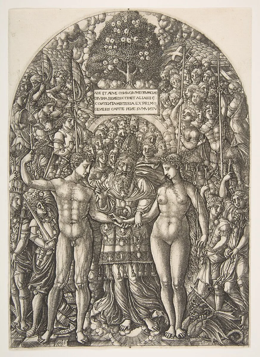 The Marriage of Adam and Eve, from The Apocalypse — Jean Duvet