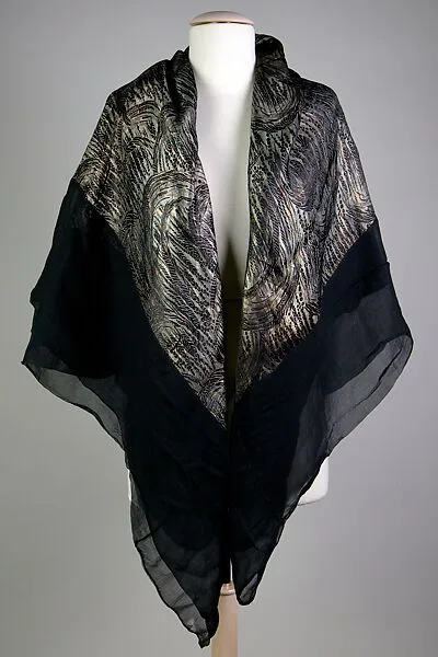 Evening shawl — Unknown