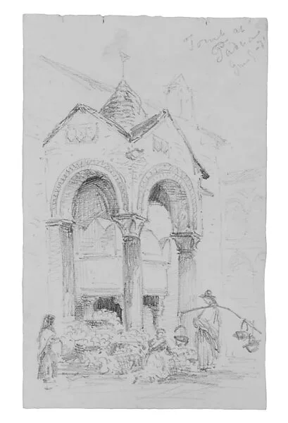 Tomb of Antenore, Padua — John Singer Sargent