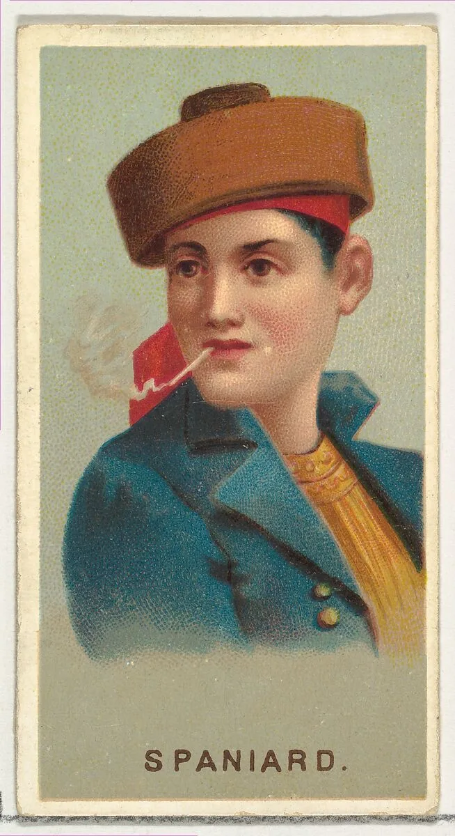 Spaniard, from World's Smokers series (N33) for Allen & Ginter Cigarettes — Allen & Ginter