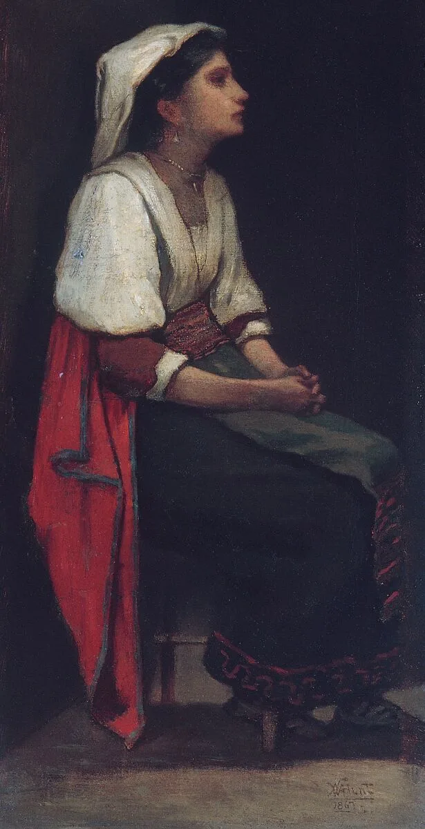 Italian Girl — William Morris Hunt