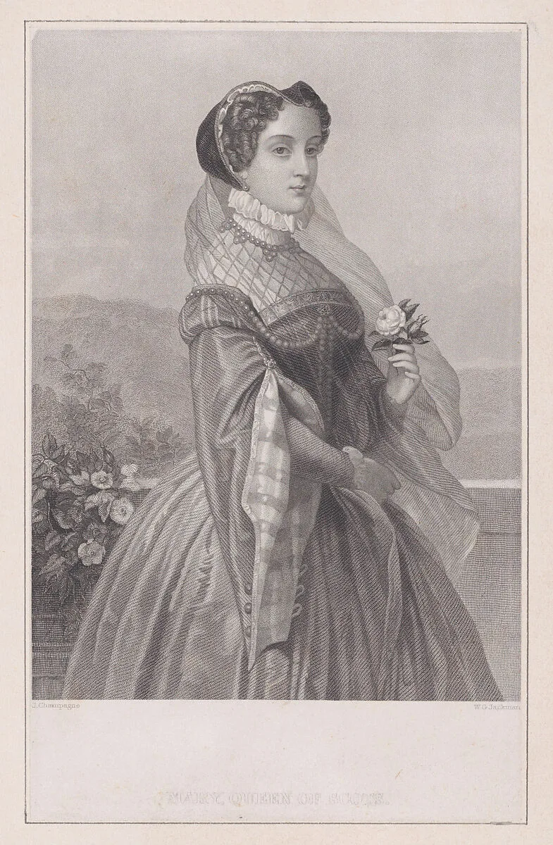 Mary, Queen of Scots (from "Queenly Women, Crowned and Uncrowned," plate VII) — Mary, Queen of Scots|Jules Champagne|William G. Jackman