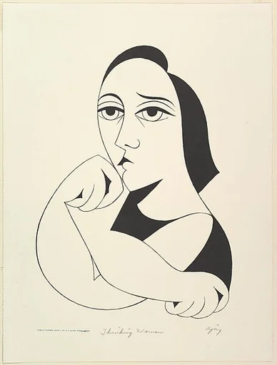 Thinking Woman