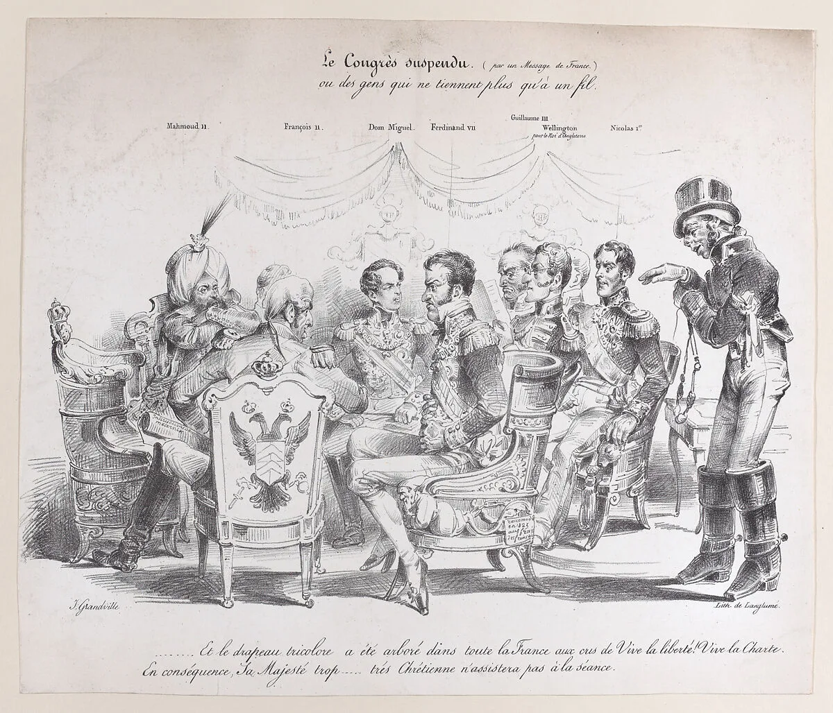 The Suspended Congress — J. J. Grandville|Langlumé