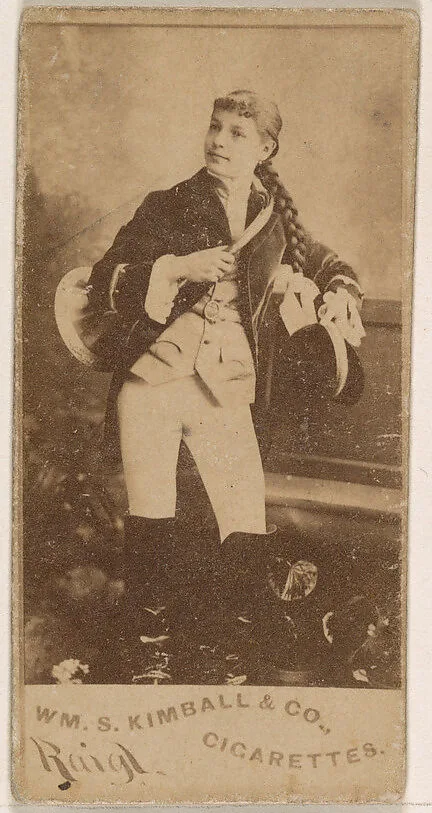 Miss Raigl, from the Actresses series (N203) issued by Wm. S. Kimball & Co. — William S. Kimball & Company