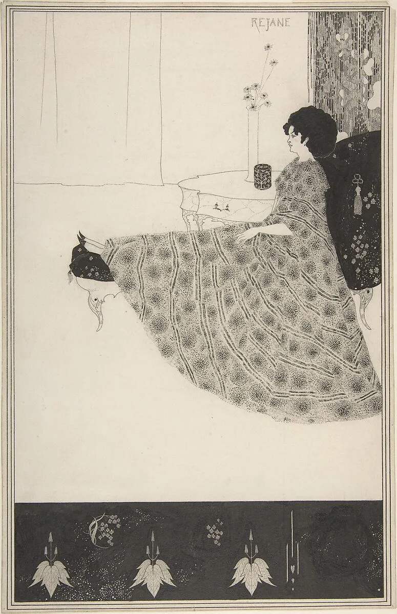 Madame Réjane — Aubrey Vincent Beardsley|Madame Gabrielle Réjane