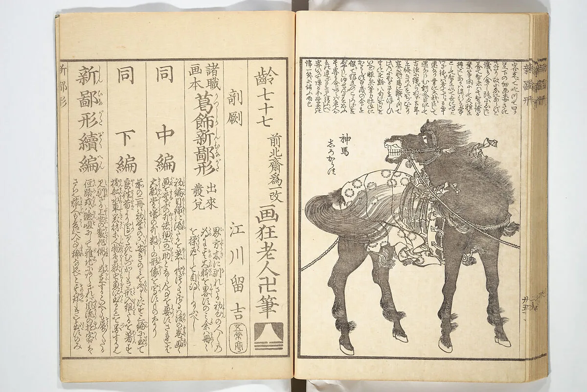諸職絵本葛飾新鄙形)|Picture Book of New Designs for the Various Crafts (Shōshoku ehon Katsushika shin hinagata 諸職絵本葛飾新鄙形) — Katsushika Hokusai 葛飾北斎