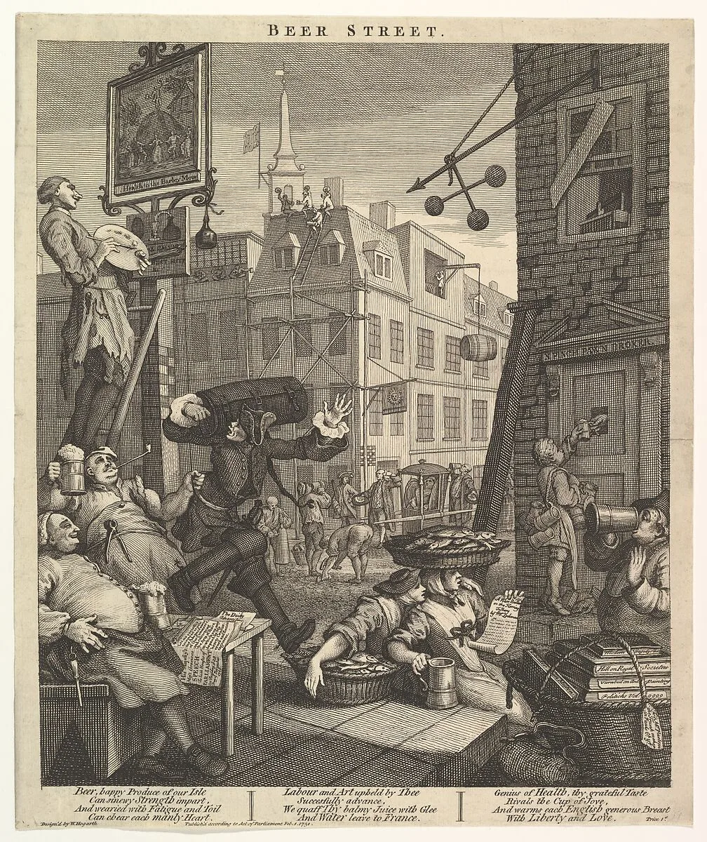 Beer Street — William Hogarth