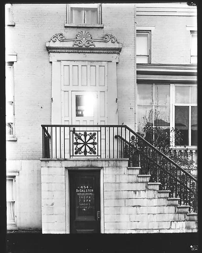 [Second Floor Greek Revival Doorway, Hudson, New York]