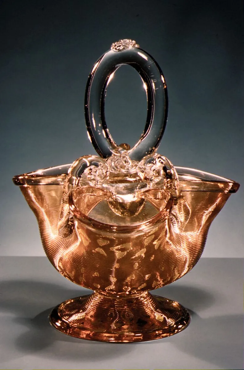 Basket — Boston & Sandwich Glass Company