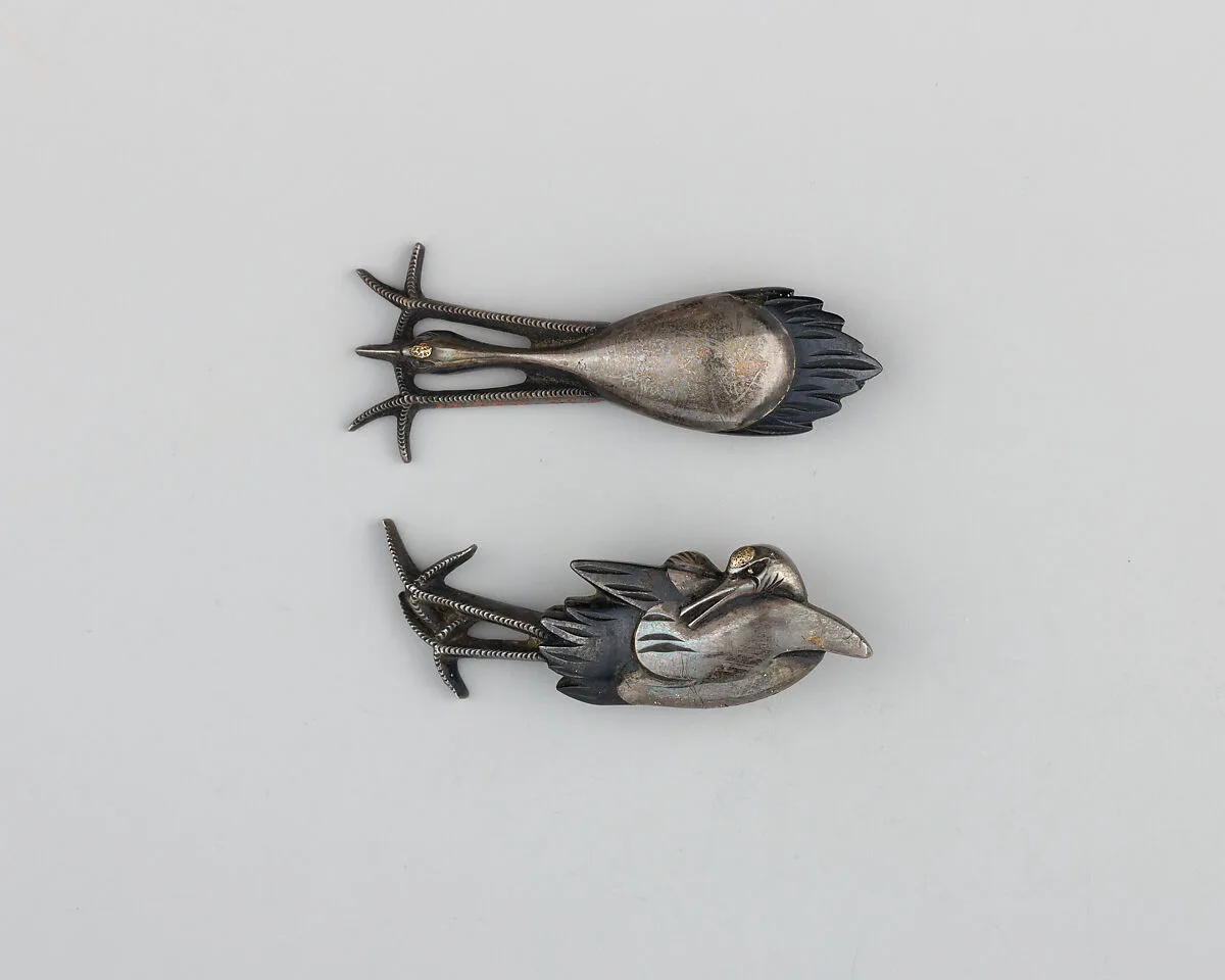 Pair of Sword-Grip Ornaments (Menuki) — Unknown