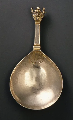 Crown-top spoon (one of three)