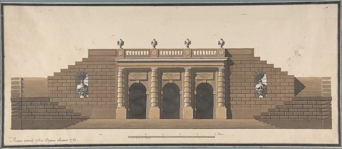 Architectural Design for a Rusticated Entrance — Degana|Raux