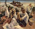 Cotton Pickers, Georgia — Thomas Hart Benton
