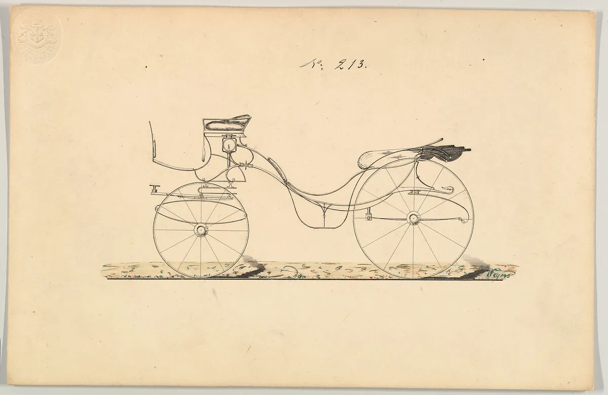 Design for Victoria, no. 213 — Brewster & Co.