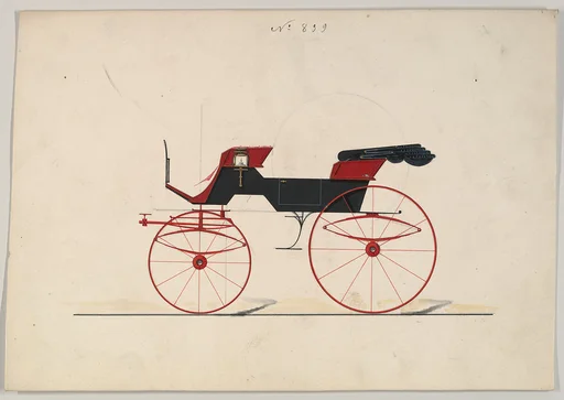Design for Phaeton, no. 839