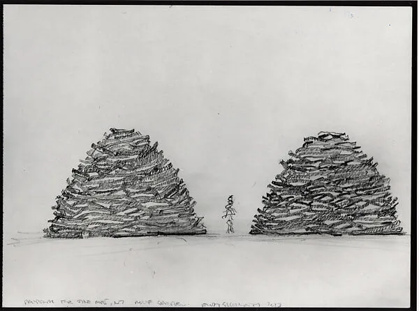 Proposal For the Met, NY Roof Garden — Andy Goldsworthy
