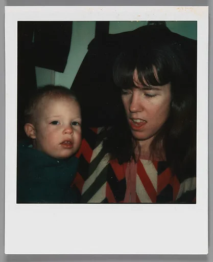 [Unidentified Woman with Baby, Old Lyme, Connecticut]