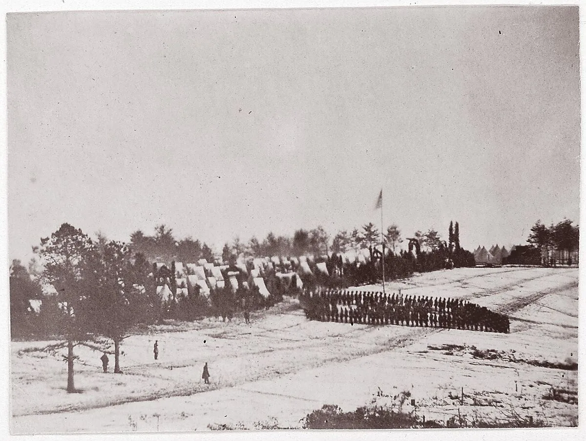 Camp Jameson, Hall's Hill, 22nd Maine Infantry — Mathew B. Brady|Unknown