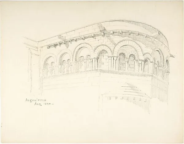Angoulême Cathedral, Eastern Chapel — Ernest Flagg