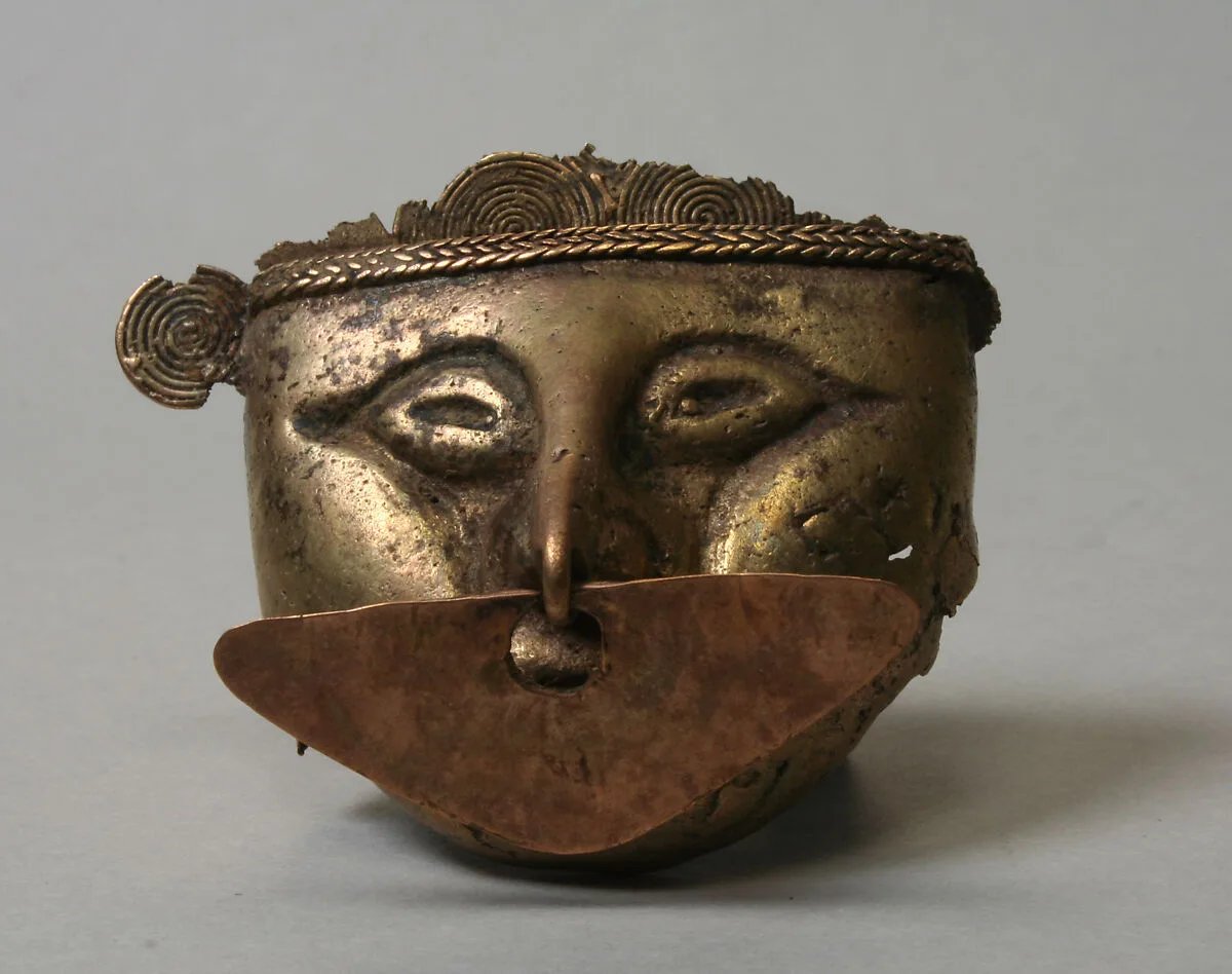 Anthropomorphic head pendant — Unknown