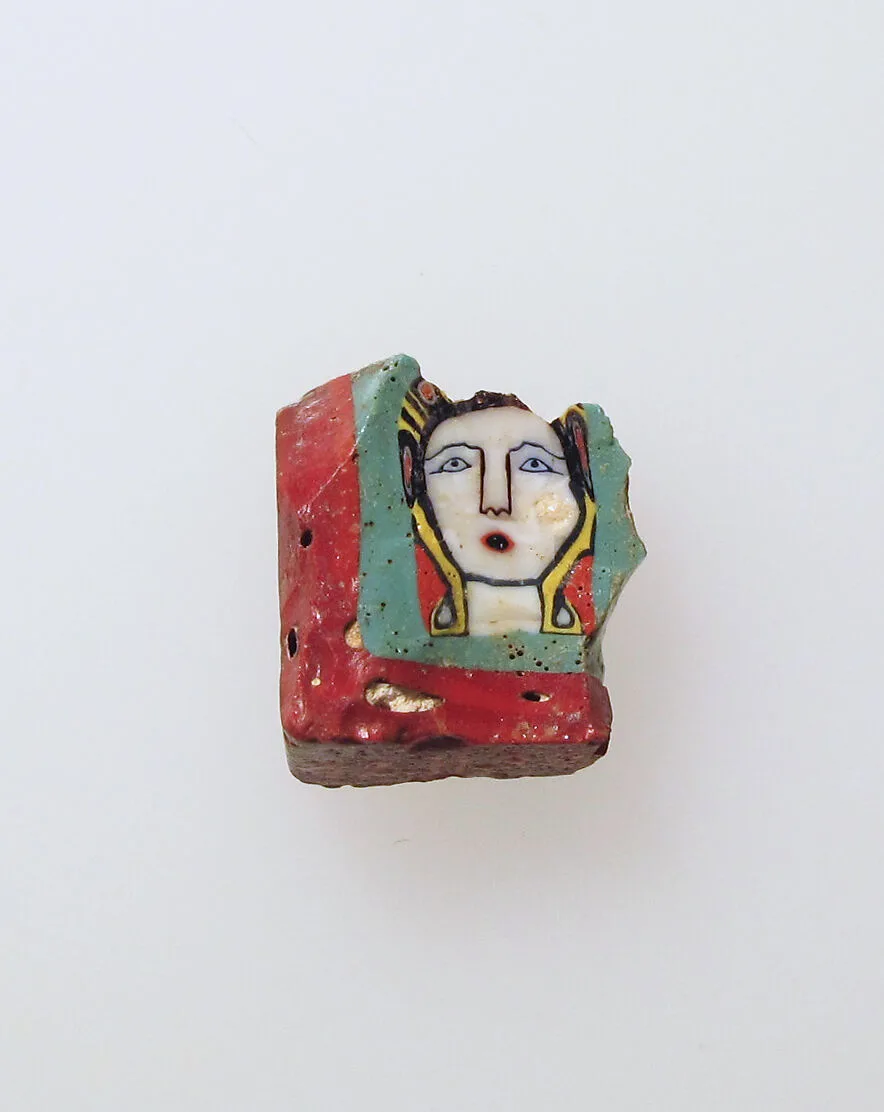 Mosaic glass inlay — Unknown