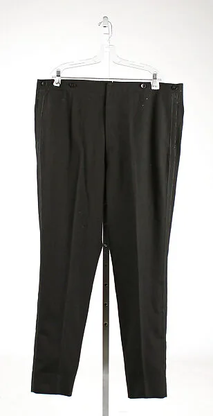 Evening trousers — Unknown