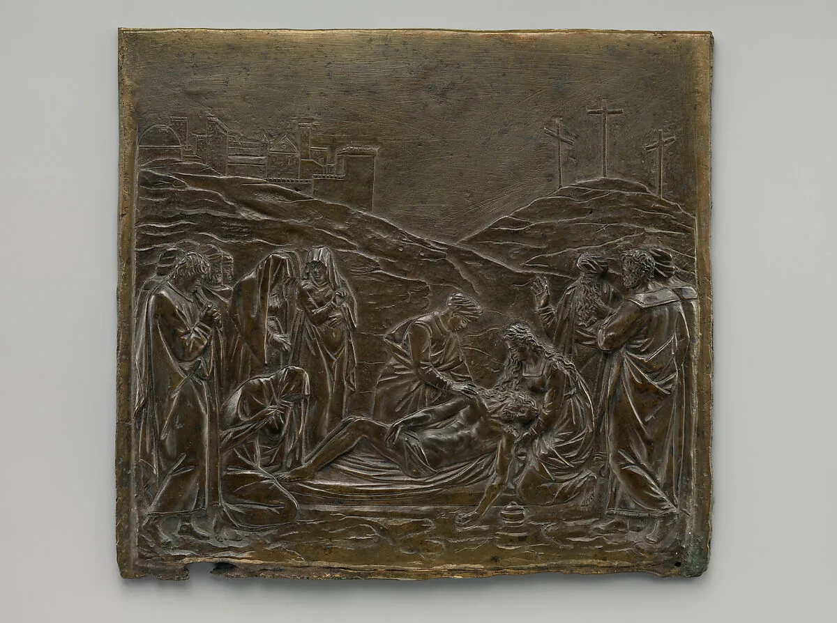 Anointment of the dead Christ — Fra Domenico Portigiani|Giambologna