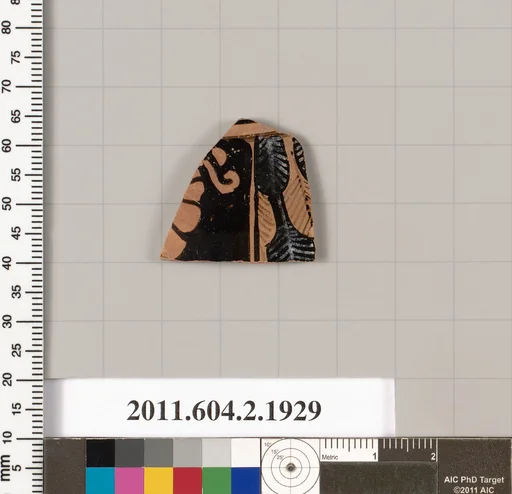 Terracotta fragment of a skyphos (deep drinking cup)