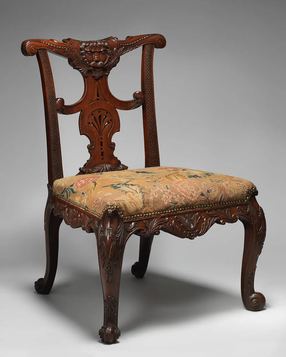 Side chair (one of a pair) — Unknown