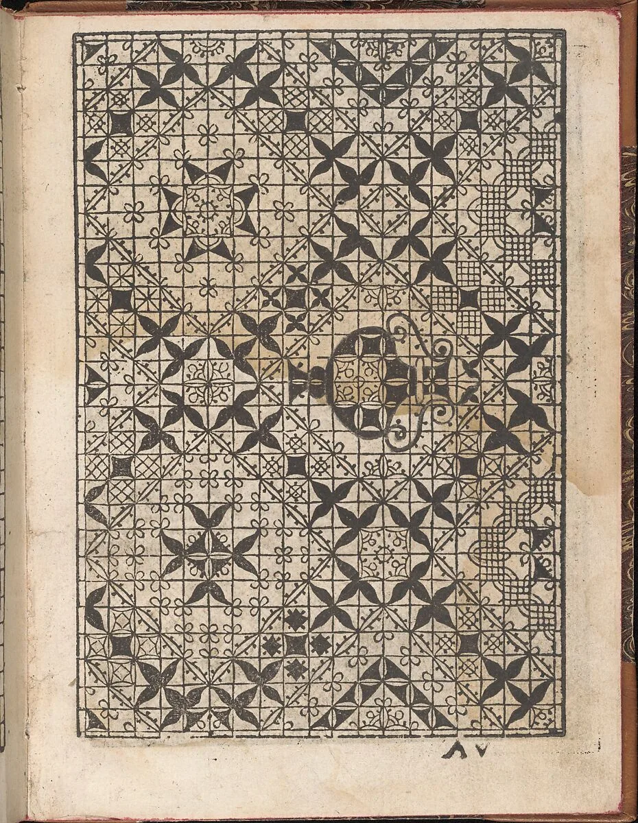 Spechio di pensieri delle belle et Virtudiose donne, page 4 (recto) — Matteo Pagano