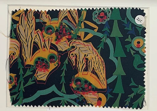 Textile samples, from the ¦Franko Prints¦ series