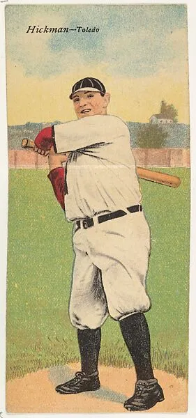 Hickman, Toledo, from the Mecca Double Folder series (T201) — Mecca Cigarettes